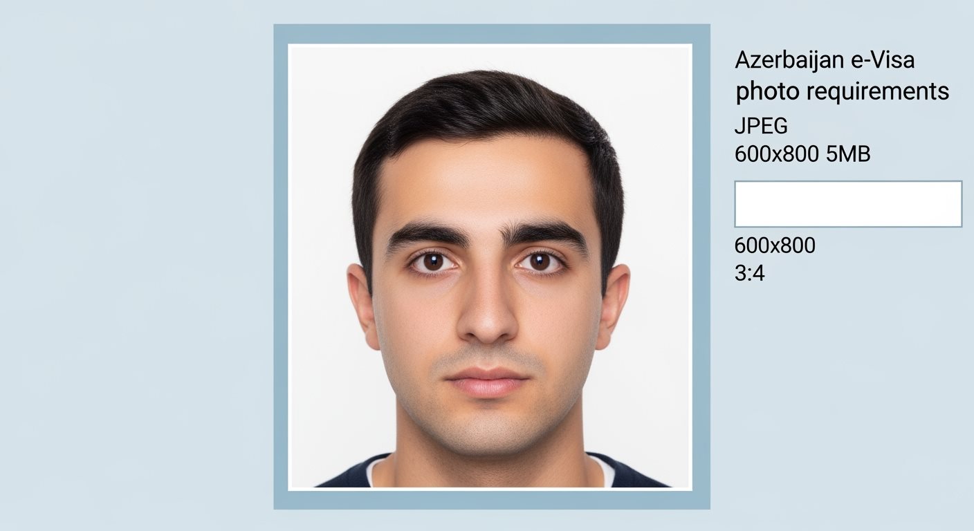 Azerbaijan e-Visa photo requirements