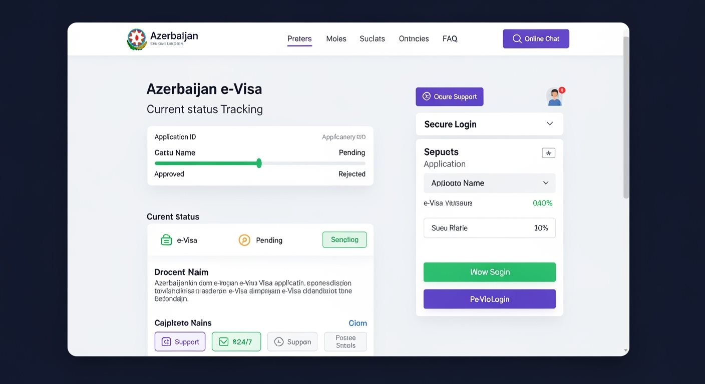 Azerbaijan e-Visa status check requirements