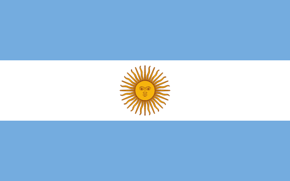 Argentina flag with Azerbaijan e-Visa documents
