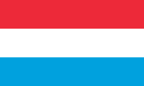 Luxembourg flag with Azerbaijan e-Visa documents