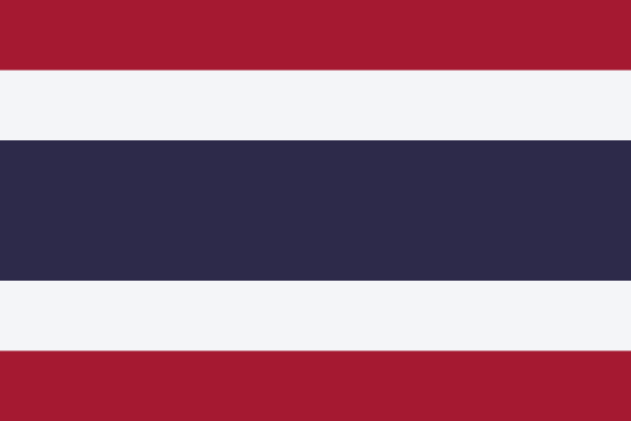 Thailand Flag with Azerbaijan e-Visa Documents